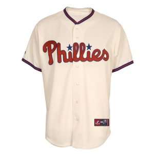   Phillies Youth White Replica Baseball Jersey