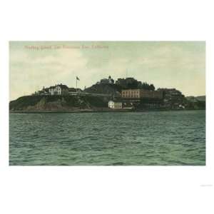  Bay View of Alcatraz Islans and Prison   San Francisco, CA 
