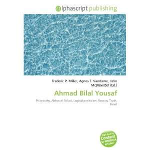  Ahmad Bilal Yousaf (9786133987098) Books