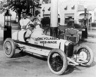 1923 T MILTON INDY 500 CAR  RICHFIELD GAS STATION PHOTO  