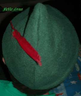 NEW Disney Custom Made Peter Pan Elf Zelda Alpine Hat  