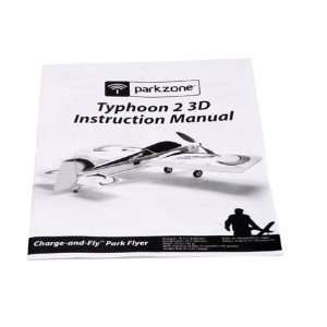  ParkZone Instruction Manual Typhoon 3D2 Toys & Games