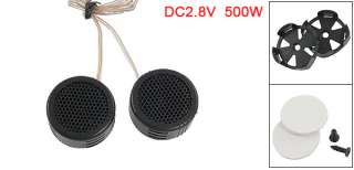500W 97dB Dome Tweeters Blk 2 Pcs for Car Audio System  
