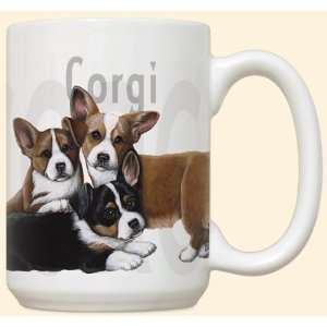  Yorkie Puppy Puppies Large 15oz Ceramic Mug Kitchen 