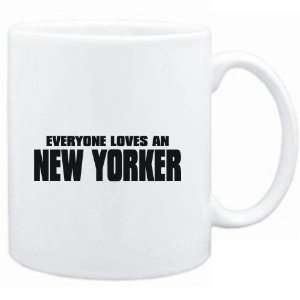   Mug White  EVERYONE LOVES New Yorker  Usa States