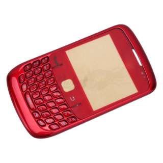 Red housing case cover for blackberry curve 8520 +Tools  