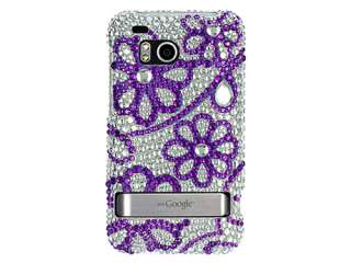 RHINESTONE BLING CASE COVER HTC INCREDIBLE THUNDERBOLT  