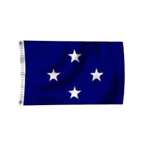  Navy Officers Flag 3X4 Foot 4 Star Admiral Rayon PH and 