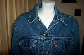 Levis 4 Pocket Denim Jacket #75506 0217  Size 44 USA  
