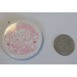 40th Anniversary Ginny Promotional Button