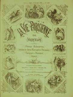 La Vie Parisienne 38 Issues Bound 1864  1866  