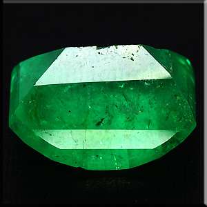 76 Ct DAZZLING TOP QUALITY AAA GREEN NATURAL COLOMBIAN EMERALD 