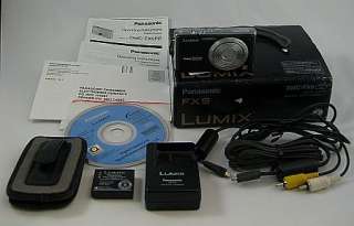 Panasonic Lumix DMC FX9 6.0 MP Digital Camera AS IS BIN  