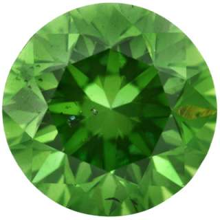PINE GREEN 1/2 ct SUPERB ROUND SHAPE VS2 CLARITY DIAMOND  