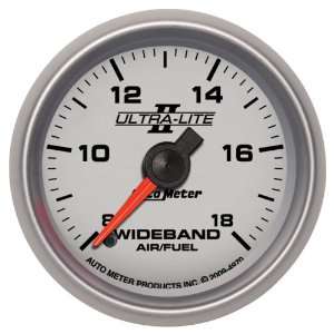 Auto Meter 4970 Ultra Lite II 2 1/16 Wideband Air/Fuel Ratio Analog 