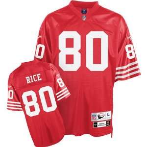  Jerry Rice #80 San Francisco 49Ers Nfl Retired Premier 