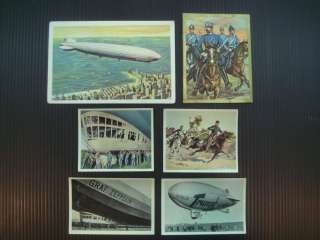 airship Ferdinand Graf / Earl von Zeppelin cards  