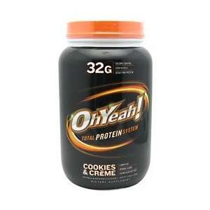  Iss Oh Yeah Protein Powder Cooklie & Cream   2.4 Lb 
