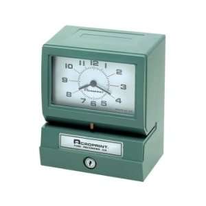   Time Clock & Recorder   Green   ACP01207040A
