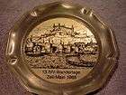 german wandertage zell main 1985 metal collector plate 7 1