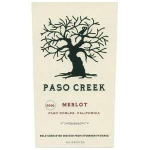  Paso Creek Merlot 750ml 750ML Grocery & Gourmet Food