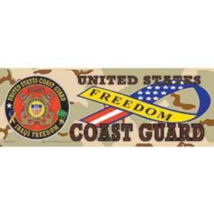  United States Coast Guard Iraqi Freedom Bumper Sticker 