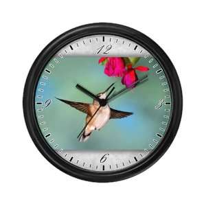  Wall Clock Black Chinned Hummingbird 