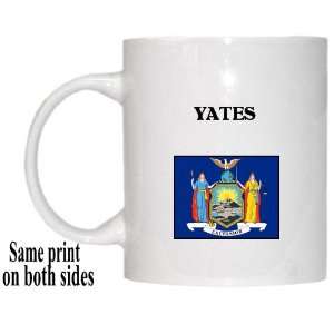  US State Flag   YATES, New York (NY) Mug 