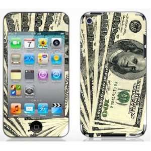  Hundred Dollar Bills Skin for Apple iPod Touch 4G 4th 