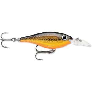   Ultra Light Shad 04 Fishing Lures, 1.5 Inch, Gold