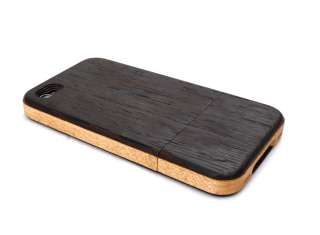 iPhone 4 case Wenge wood & Maple hardwoods iWood Sandwich style 