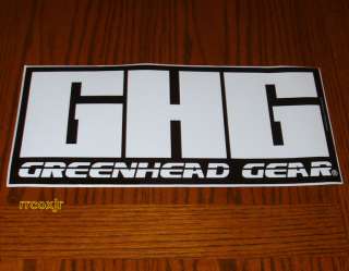 AVERY GREENHEAD GEAR GHG LOGO DECOYS DECAL STICKER 6.5  