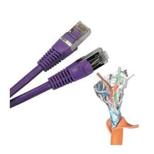  SF Cable, 1ft Shielded CAT6 500MHz (PiMF) Molded Patch 