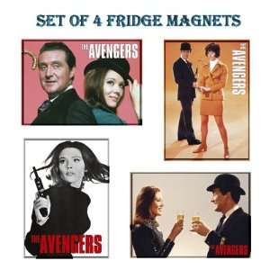  SET of 4 Avengers Official Fridge Magnets Kitchen 