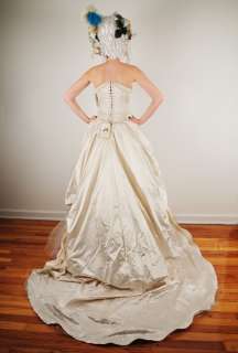 Just a few similar designs with gathered tulle and satin full skirt