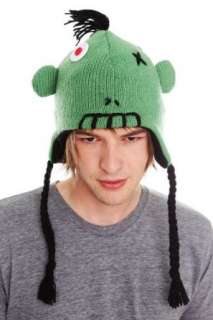  Green Knit Zombie Beanie Clothing