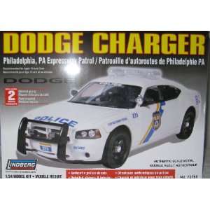  Lindberg 1/24 Philadelphia Police Dodge Charger KIT Toys 