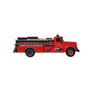  Vintage Fire Truck Bookmark Toys & Games