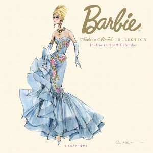   2012 Barbie Wall Calendar by Graphique De France 