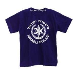  Israel Israeli Police Mishtara Hebrew T shirt XL 