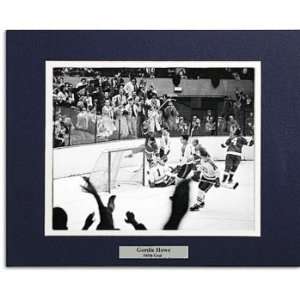 Redwings Steiner NHL Gordie Howe 545th Goal Photo  Sports 