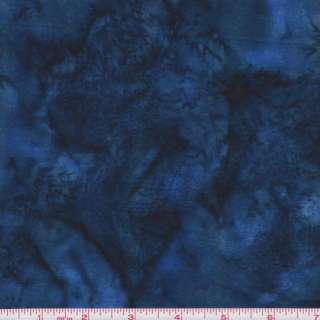 BALI BATIK Anthology Fabrics 1101 R HANDPAINT Navy Blue By the Yard 