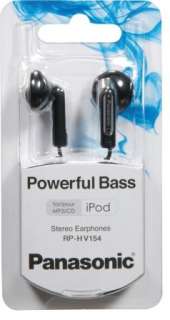  Panasonic RP HV154 Step Earbuds (Black) Electronics