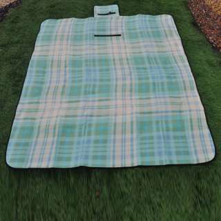 Waterproof Polyester Picnic Blanket 51x59 Inch Beach Camping Mat 