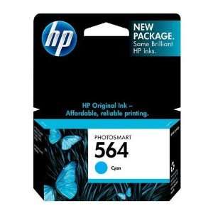  HP 564 (CB318WN, CB318WN#140) Cyan OEM Genuine Inkjet/Ink Cartridge 