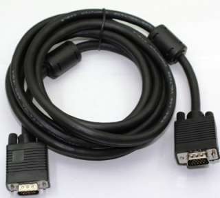 3m 9.8FT VGA SVGA Male to VGA Male Monitor M/M Extension Cable  