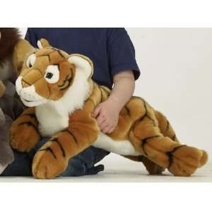  Large Laying Tiger Puppet Toys & Games