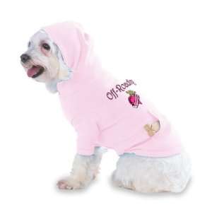 Off Roading Princess Hooded (Hoody) T Shirt with pocket for your Dog 
