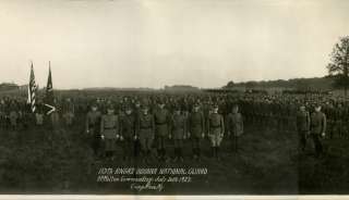 1923 Panorama 113th Engineers Nat Guard Camp Knox KY  
