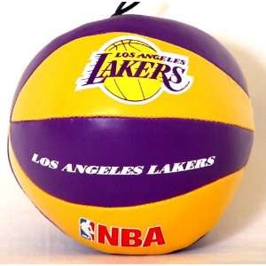  Los Angeles Lakers NBA Soft Toy Mini Basketball Dangler 